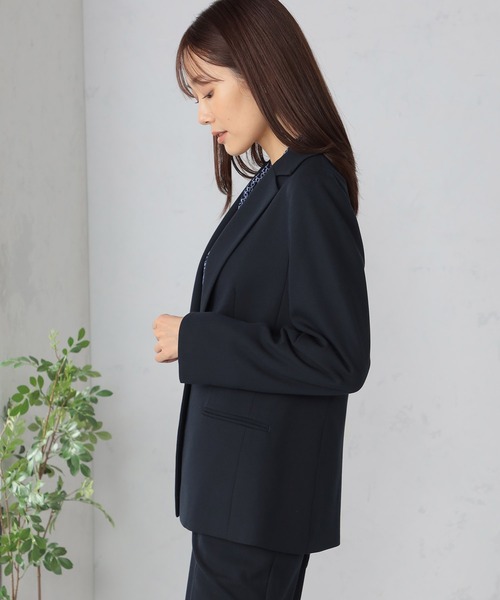 GALLORIA（ギャローリア）の「【キレメクジャケット】テーラージャケット（テーラードジャケット・レディース・グレー/ネイビー・S/M/L/LL）」の5枚目の写真