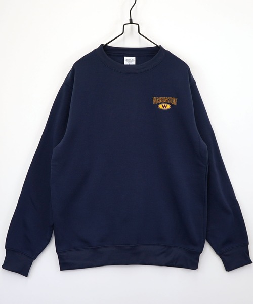Burner(バーナー)の「【GROOVY STORE】アメカジ裏起毛スウェットクルー(スウェット・メンズ・ブラック/ブラック系その他2/グレイッシュベージュ/ホワイト×グレー/ブラック系その他3/杢グレー/ダークグリーン/ネイビー系2/ダークグリーン系2/ネイビー/ホワイト系その他/バーガンディー/ダークグリーン系3/ブラック系その他4/オフホワイト/スミクロ・M/L/LL)」の15枚目の写真