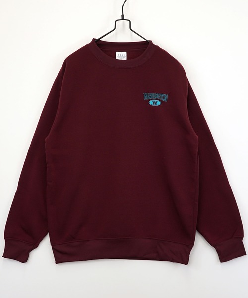 Burner(バーナー)の「【GROOVY STORE】アメカジ裏起毛スウェットクルー(スウェット・メンズ・ブラック/ブラック系その他2/グレイッシュベージュ/ホワイト×グレー/ブラック系その他3/杢グレー/ダークグリーン/ネイビー系2/ダークグリーン系2/ネイビー/ホワイト系その他/バーガンディー/ダークグリーン系3/ブラック系その他4/オフホワイト/スミクロ・M/L/LL)」の16枚目の写真