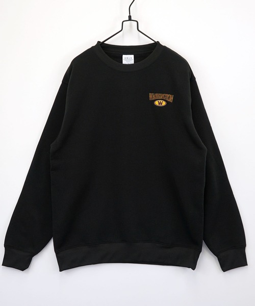 Burner(バーナー)の「【GROOVY STORE】アメカジ裏起毛スウェットクルー(スウェット・メンズ・ブラック/ブラック系その他2/グレイッシュベージュ/ホワイト×グレー/ブラック系その他3/杢グレー/ダークグリーン/ネイビー系2/ダークグリーン系2/ネイビー/ホワイト系その他/バーガンディー/ダークグリーン系3/ブラック系その他4/オフホワイト/スミクロ・M/L/LL)」の6枚目の写真