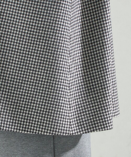 セール】千鳥 / ソリッド ウール メルトン ステンカラー コート