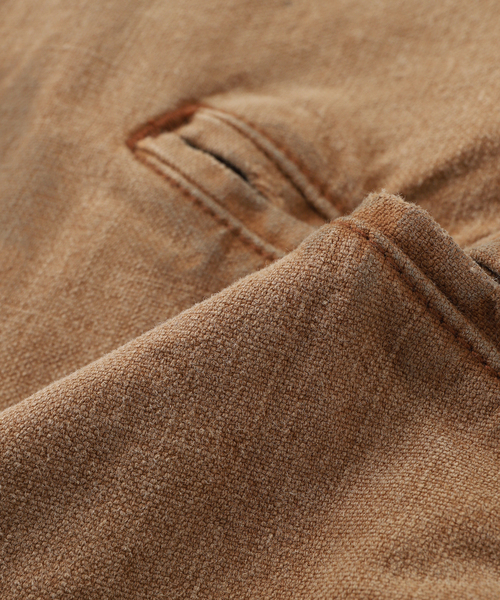 Jieda（ジエダ）の「JIEDA / ジエダ DUCK DAMAGE ZIP JACKET / JK05（ブルゾン・メンズ・ブラウン/ブラック・2/1）」の5枚目の写真