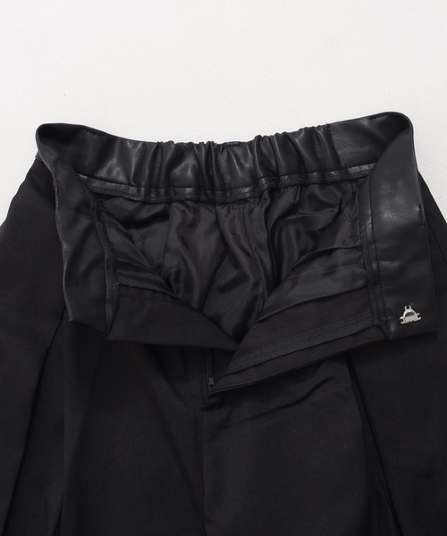 DAESE TOKYO(デセトウキョウ)の「『DAESE TOKYO/デセトウキョウ』TRツイルタックパンツ(スラックス・レディース・ブラック/チャコールグレー・FREE)」の12枚目の写真