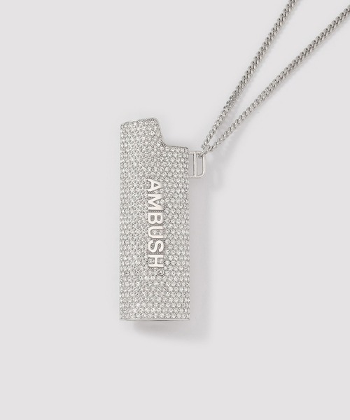 AMBUSH(アンブッシュ)の「【AMBUSH/アンブッシュ】PAVE LIGHTER CASE NECKLACE P(ネックレス・メンズ・シルバー/ゴールド・FREE)」の3枚目の写真