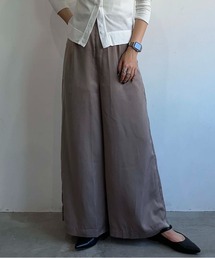 1chaku.（イッチャク）の「ビンテージワイドサテンパンツ（その他パンツ・レディース）」