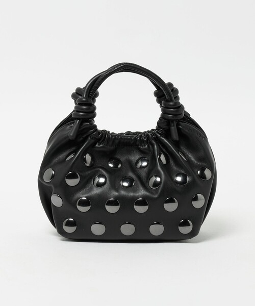 HVISK（ヴィスク）の「＜HVISK＞JOLLY スタッズ ショルダーバッグ 2WAY（ショルダーバッグ・レディース・ブラック・FREE）」の2枚目の写真