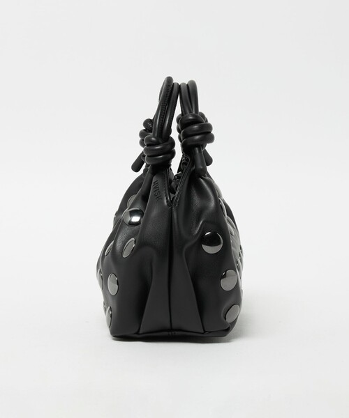 HVISK（ヴィスク）の「＜HVISK＞JOLLY スタッズ ショルダーバッグ 2WAY（ショルダーバッグ・レディース・ブラック・FREE）」の4枚目の写真