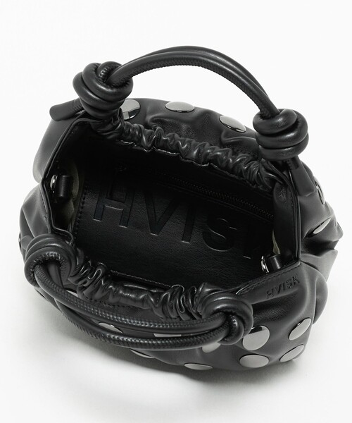 HVISK（ヴィスク）の「＜HVISK＞JOLLY スタッズ ショルダーバッグ 2WAY（ショルダーバッグ・レディース・ブラック・FREE）」の9枚目の写真