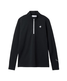 【le coq sportif GOLF】長袖ハーフジップモックネックシャツ ゴルフウェア