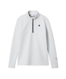 【le coq sportif GOLF】長袖ハーフジップモックネックシャツ ゴルフウェア