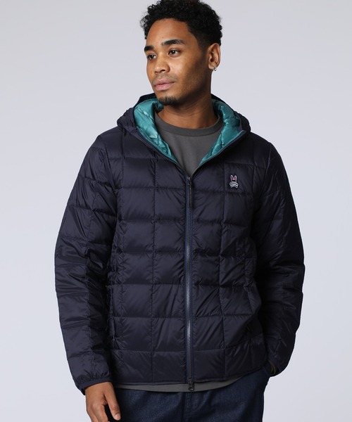 Psycho Bunny（サイコバニー）の「ダブルフェイス フード付きメルトン