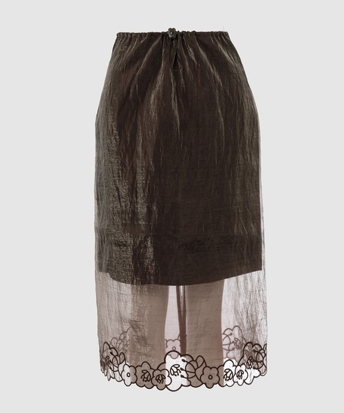 CECILIE BAHNSEN(セシリー バンセン)の「BRIA SKIRT(スカート・レディース・ブラウン・6)」の1枚目の写真
