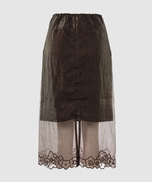CECILIE BAHNSEN(セシリー バンセン)の「BRIA SKIRT(スカート・レディース・ブラウン・6)」の5枚目の写真