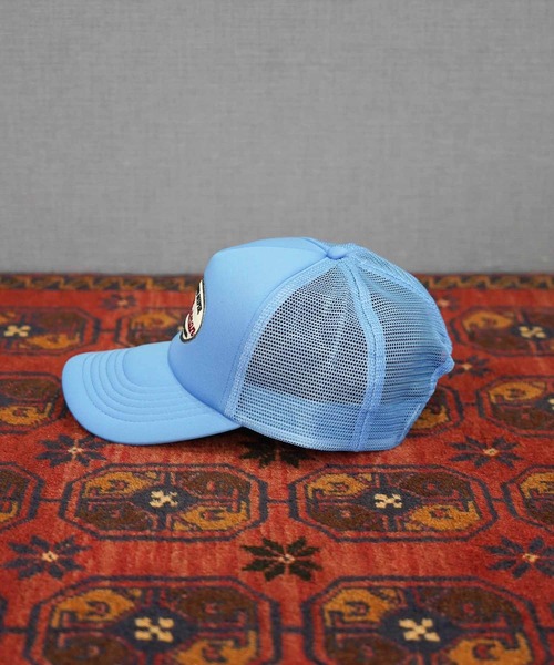 MRFATMAN（ミスターファットマン）の「WAPPEN MESH CAP-newhattan（キャップ・メンズ・レッド/ダークブラウン/ホワイト/ブラック/スカイブルー/ネイビー/ダークグリーン/バーガンディー・FREE）」の13枚目の写真