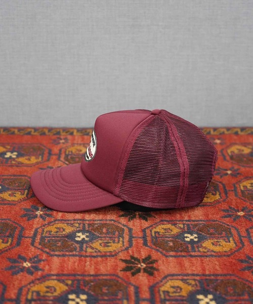 MRFATMAN（ミスターファットマン）の「WAPPEN MESH CAP-newhattan（キャップ・メンズ・レッド/ダークブラウン/ホワイト/ブラック/スカイブルー/ネイビー/ダークグリーン/バーガンディー・FREE）」の14枚目の写真