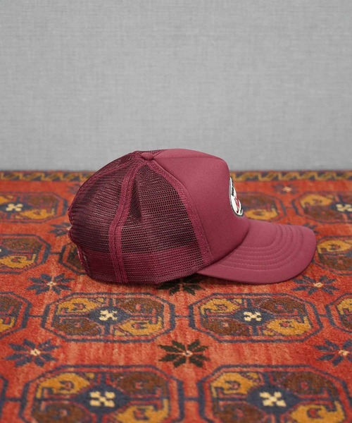 MRFATMAN（ミスターファットマン）の「WAPPEN MESH CAP-newhattan（キャップ・メンズ・レッド/ダークブラウン/ホワイト/ブラック/スカイブルー/ネイビー/ダークグリーン/バーガンディー・FREE）」の16枚目の写真