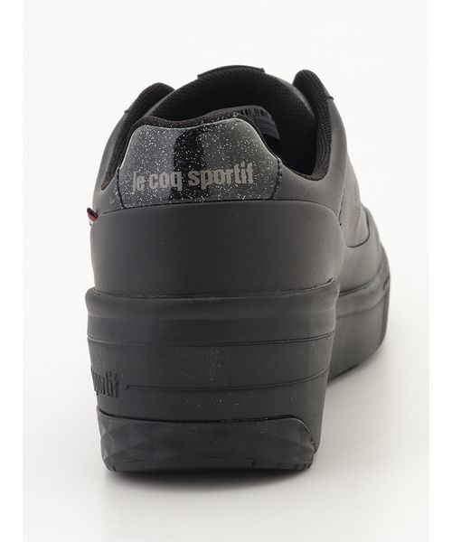 le coq sportif（ルコックスポルティフ）の「【le coq sportif】LCS SEVRES LIFT2（スニーカー・レディース・ブラック・25/23/24/24.5/23.5）」の4枚目の写真