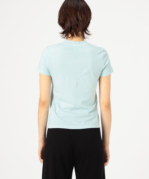 JAMES PERSE(ジェームスパース)の「ベーシック クルーネックTシャツ WLJ3114(Tシャツ/カットソー・レディース・ダークブラウン/ライトブルー・1/0)」の6枚目の写真