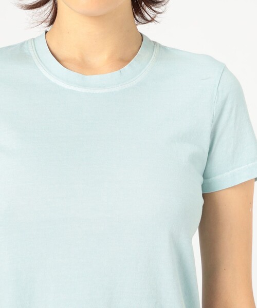 JAMES PERSE(ジェームスパース)の「ベーシック クルーネックTシャツ WLJ3114(Tシャツ/カットソー・レディース・ダークブラウン/ライトブルー・1/0)」の7枚目の写真