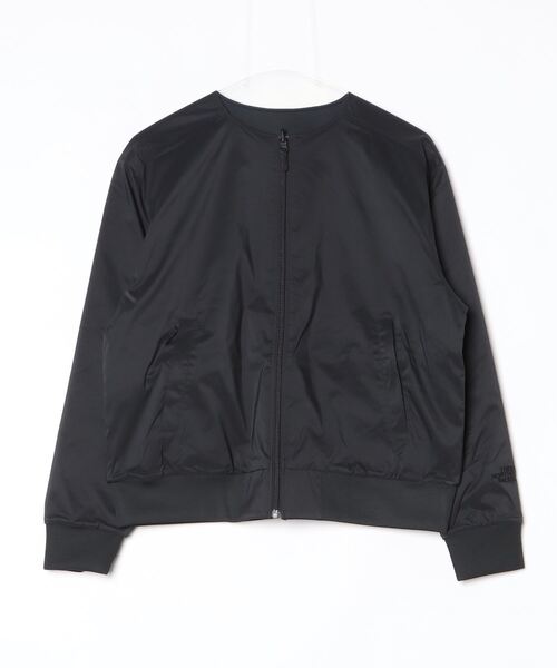 THE NORTH FACE(ザノースフェイス)の「ザ ノース フェイス THE NORTH FACE リバーシブルテックエアーラウンドネックジャケット(ブルゾン・レディース・ブラウン/ブラック・M/L/XL)」の2枚目の写真