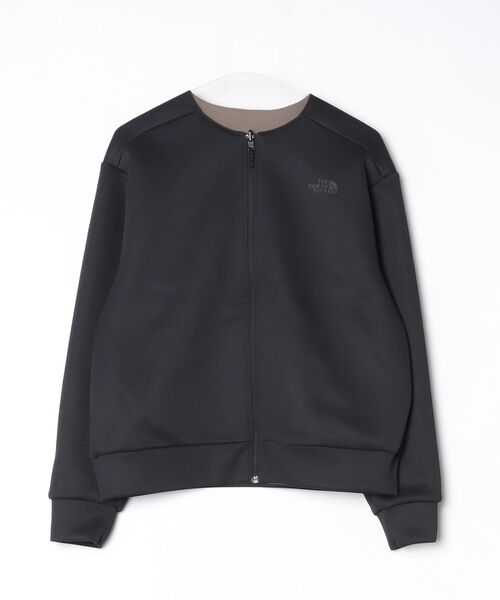 THE NORTH FACE(ザノースフェイス)の「ザ ノース フェイス THE NORTH FACE リバーシブルテックエアーラウンドネックジャケット(ブルゾン・レディース・ブラウン/ブラック・M/L/XL)」の4枚目の写真