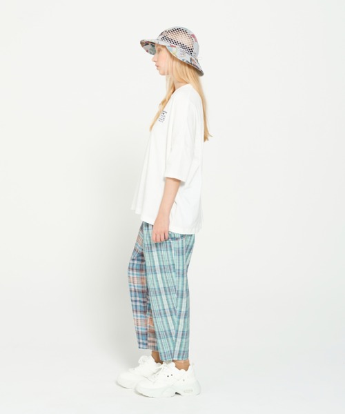 STOF（ストフ）の「STOF/ストフ/TRIBE EMBROI BIG TEE（Tシャツ/カットソー・メンズ・ブラック/ホワイト・S/M）」の5枚目の写真