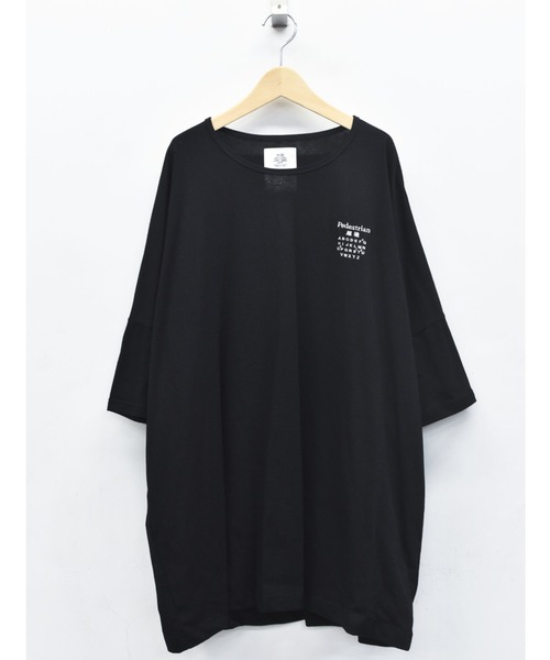 STOF（ストフ）の「STOF/ストフ/TRIBE EMBROI BIG TEE（Tシャツ/カットソー・メンズ・ブラック/ホワイト・S/M）」の19枚目の写真