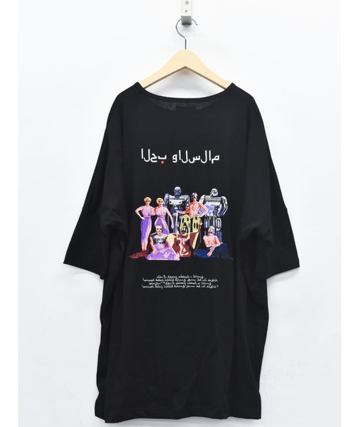 STOF（ストフ）の「STOF/ストフ/TRIBE EMBROI BIG TEE（Tシャツ/カットソー・メンズ・ブラック/ホワイト・S/M）」の21枚目の写真