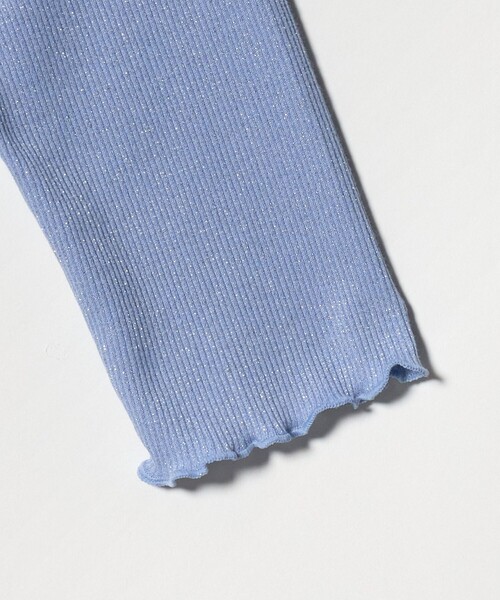 A DAY IN THE LIFE UNITED ARROWS(アデイインザライフユナイテッドアローズ)の「ラメ リブ メローカットソー<A DAY IN THE LIFE>(Tシャツ/カットソー・レディース・ブラック/ライトブルー/グレー系/ナチュラル・FREE)」の13枚目の写真