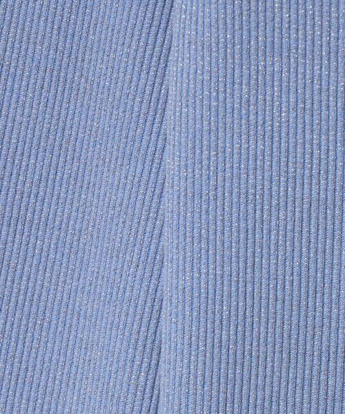 A DAY IN THE LIFE UNITED ARROWS(アデイインザライフユナイテッドアローズ)の「ラメ リブ メローカットソー<A DAY IN THE LIFE>(Tシャツ/カットソー・レディース・ブラック/ライトブルー/グレー系/ナチュラル・FREE)」の15枚目の写真