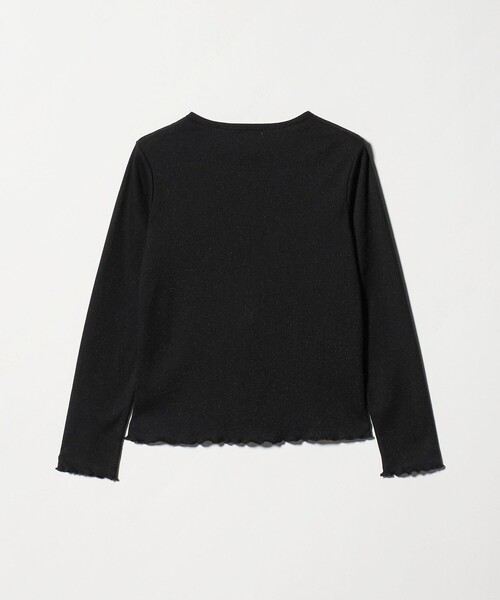 A DAY IN THE LIFE UNITED ARROWS(アデイインザライフユナイテッドアローズ)の「ラメ リブ メローカットソー<A DAY IN THE LIFE>(Tシャツ/カットソー・レディース・ブラック/ライトブルー/グレー系/ナチュラル・FREE)」の16枚目の写真