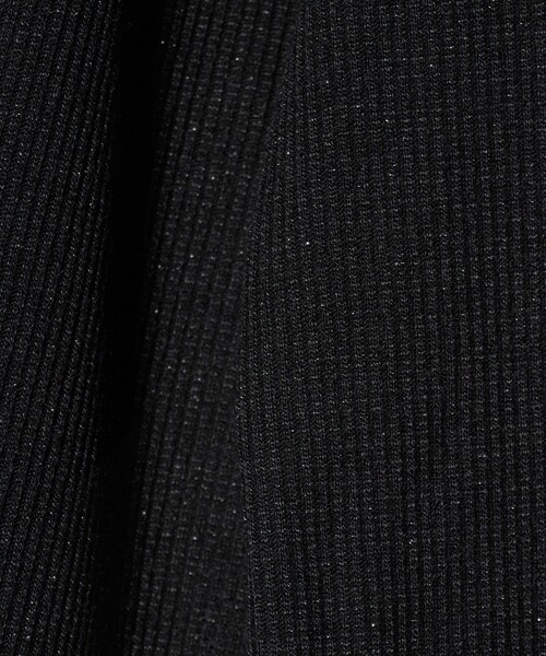 A DAY IN THE LIFE UNITED ARROWS(アデイインザライフユナイテッドアローズ)の「ラメ リブ メローカットソー<A DAY IN THE LIFE>(Tシャツ/カットソー・レディース・ブラック/ライトブルー/グレー系/ナチュラル・FREE)」の18枚目の写真