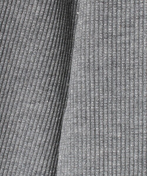 A DAY IN THE LIFE UNITED ARROWS(アデイインザライフユナイテッドアローズ)の「ラメ リブ メローカットソー<A DAY IN THE LIFE>(Tシャツ/カットソー・レディース・ブラック/ライトブルー/グレー系/ナチュラル・FREE)」の22枚目の写真
