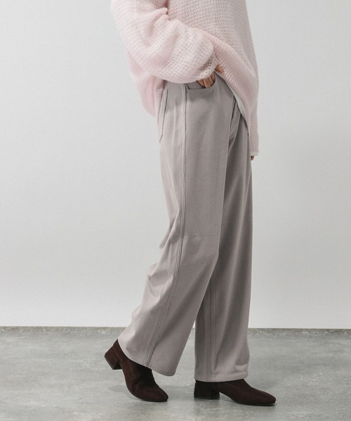 GLOBAL WORK（グローバルワーク）の「イージーケアコーデュロイワイドパンツ/575182（その他パンツ・レディース・フューシャピンク/グレー系その他/ブラック/ライトグレー・SMALL/MEDIUM/LARGE）」の20枚目の写真