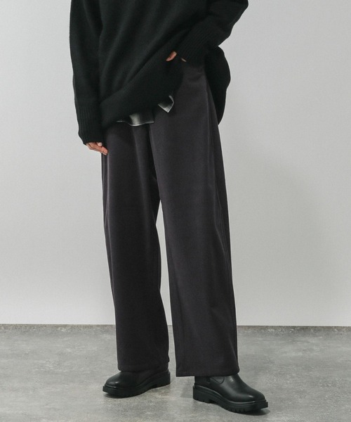 GLOBAL WORK（グローバルワーク）の「イージーケアコーデュロイワイドパンツ/575182（その他パンツ・レディース・フューシャピンク/グレー系その他/ブラック/ライトグレー・SMALL/MEDIUM/LARGE）」の13枚目の写真