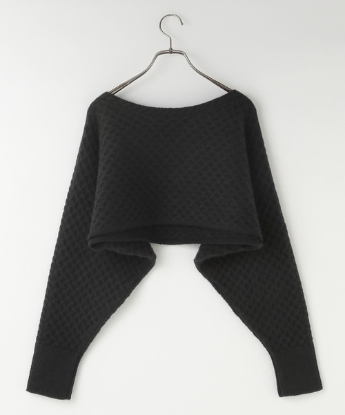 LOWRYS FARM（ローリーズファーム）の「ケーブルメニウェイプルオーバー  599583（ニット/セーター・レディース・アイボリー/ブラック・FREE）」の14枚目の写真