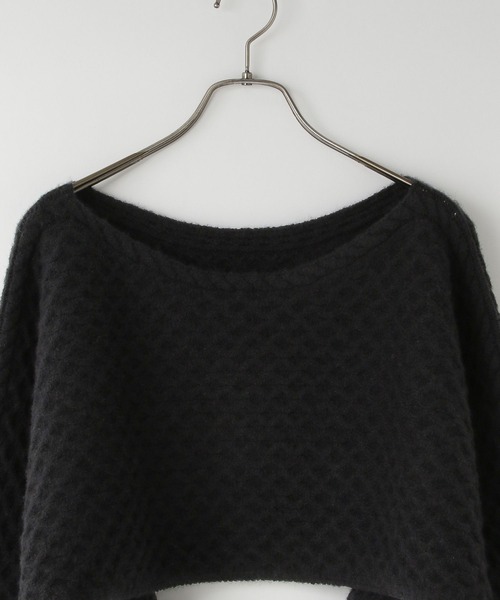 LOWRYS FARM（ローリーズファーム）の「ケーブルメニウェイプルオーバー  599583（ニット/セーター・レディース・アイボリー/ブラック・FREE）」の15枚目の写真