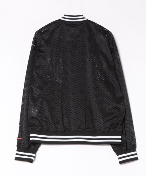 FUBU( フブ)の「【FUBU/フブ】Mesh Varsity Jacket(スタジャン・メンズ・ブラック/ホワイト・XXL/XL/L/M)」の3枚目の写真