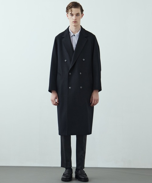 残りわずか】超撥水140S ダブルチェスターコート ｜保温 / 撥水 / 毛玉