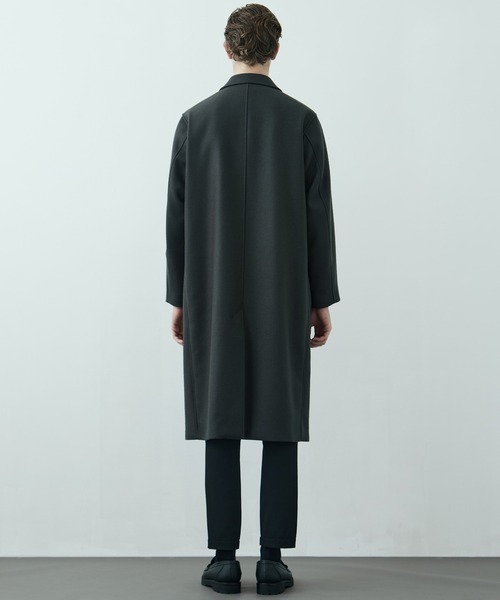 新作】超撥水140S ダブルチェスターコート ｜保温 / 撥水 / 毛玉防止