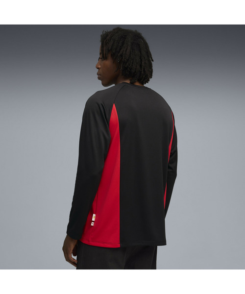 PUMA(プーマ)の「PUMA プーマ メンズ フェラーリ ライフスタイル ジャージー 長袖 Tシャツ(Tシャツ/カットソー・メンズ・レッド/ブラック・SMALL/MEDIUM/LARGE/X-LARGE/X-SMALL)」の3枚目の写真