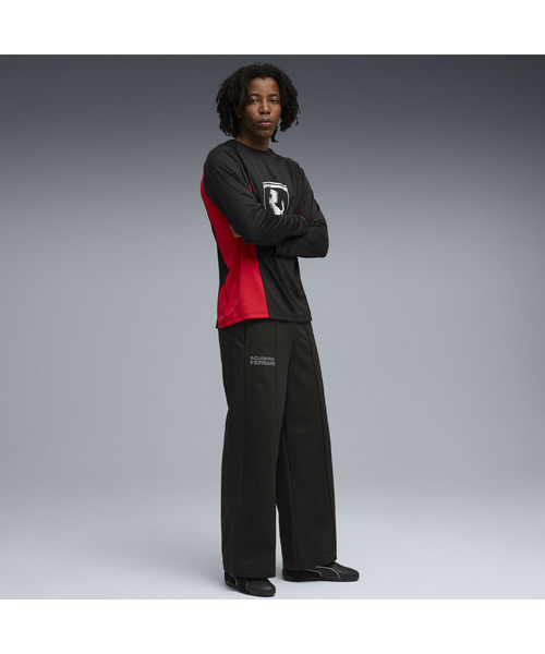 PUMA(プーマ)の「PUMA プーマ メンズ フェラーリ ライフスタイル ジャージー 長袖 Tシャツ(Tシャツ/カットソー・メンズ・レッド/ブラック・SMALL/MEDIUM/LARGE/X-LARGE/X-SMALL)」の4枚目の写真