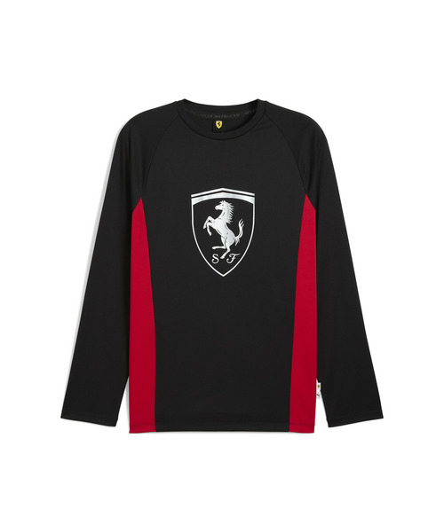 PUMA(プーマ)の「PUMA プーマ メンズ フェラーリ ライフスタイル ジャージー 長袖 Tシャツ(Tシャツ/カットソー・メンズ・レッド/ブラック・SMALL/MEDIUM/LARGE/X-LARGE/X-SMALL)」の5枚目の写真