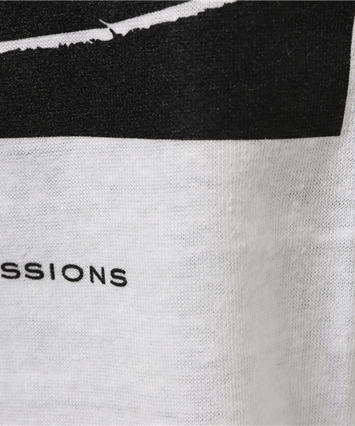 CRYSTAL BALL（クリスタルボール）の「Lady Print TS M/Tシャツ/ユニセックス/ペアルック（Tシャツ/カットソー・レディース・ブラック/ホワイト・LARGE/MEDIUM）」の8枚目の写真