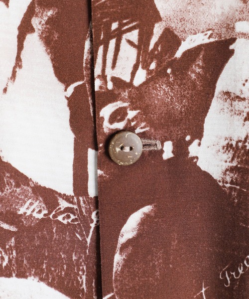 ANATOMICA（アナトミカ）の「ANATOMICA / アナトミカ：HAWAIIAN SHIRT ALOHA TOWER：530-601-09[MUS]（シャツ/ブラウス・メンズ・ブラウン・M/L）」の3枚目の写真