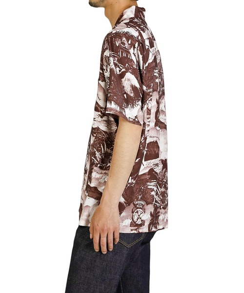ANATOMICA（アナトミカ）の「ANATOMICA / アナトミカ：HAWAIIAN SHIRT ALOHA TOWER：530-601-09[MUS]（シャツ/ブラウス・メンズ・ブラウン・M/L）」の8枚目の写真