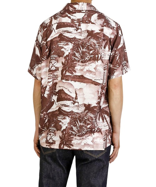 ANATOMICA（アナトミカ）の「ANATOMICA / アナトミカ：HAWAIIAN SHIRT ALOHA TOWER：530-601-09[MUS]（シャツ/ブラウス・メンズ・ブラウン・M/L）」の9枚目の写真