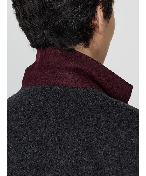 Perfect Suit FActory（パーフェクトスーツファクトリー）の「ウール100％　ビーバーチェスターコート　ミディアムグレー/ベージュ/ブラウン（チェスターコート・メンズ・ベージュ/ダークブラウン/グレー・S/M/L/LL/AB（L）/XL-AB）」の21枚目の写真