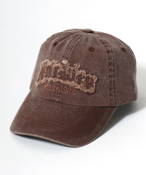Dickies(ディッキーズ)の「Dickies(ディッキーズ)ピグメント フリンジロゴアップリケデニムキャップ メンズ レディース ユニセックス(キャップ・メンズ・ベージュ/ブラウン/ブラック/ブルー・FREE)」の10枚目の写真