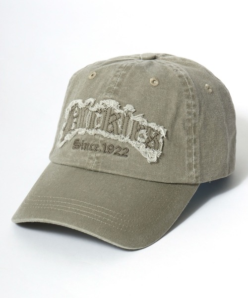 Dickies(ディッキーズ)の「Dickies(ディッキーズ)ピグメント フリンジロゴアップリケデニムキャップ メンズ レディース ユニセックス(キャップ・メンズ・ベージュ/ブラウン/ブラック/ブルー・FREE)」の15枚目の写真